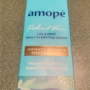 Amope Radiant Skin Leg & Foot Daily Hydrating Serum w/Collagen, Full Size